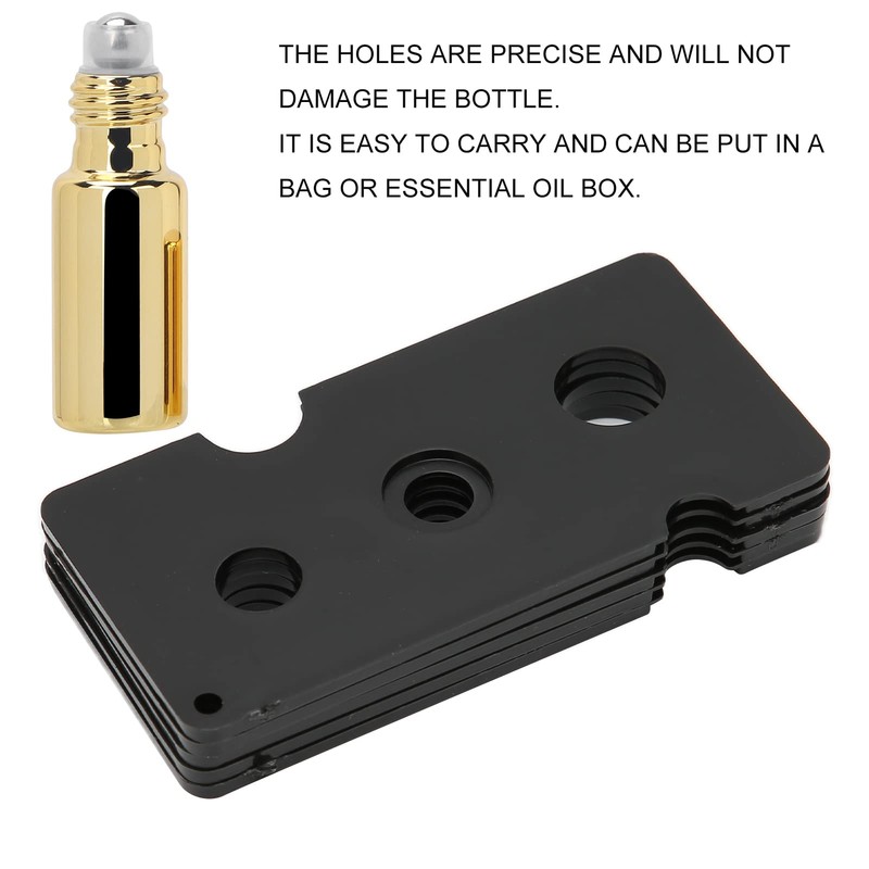 Essential Oils Key Tool, 5Pcs Universal Rectangular Essential Oil Bottle