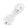 2pcs ZONADAH Transparent Pepper Mill 6 Inch Manual Salt Pepper