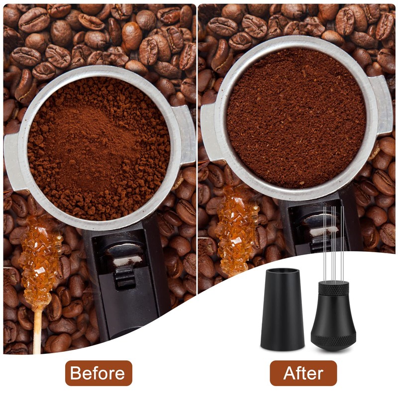 WDT Tool Espresso Coffee Stirrer, Honeueuen Aluminum Alloy Coffee Stirrers