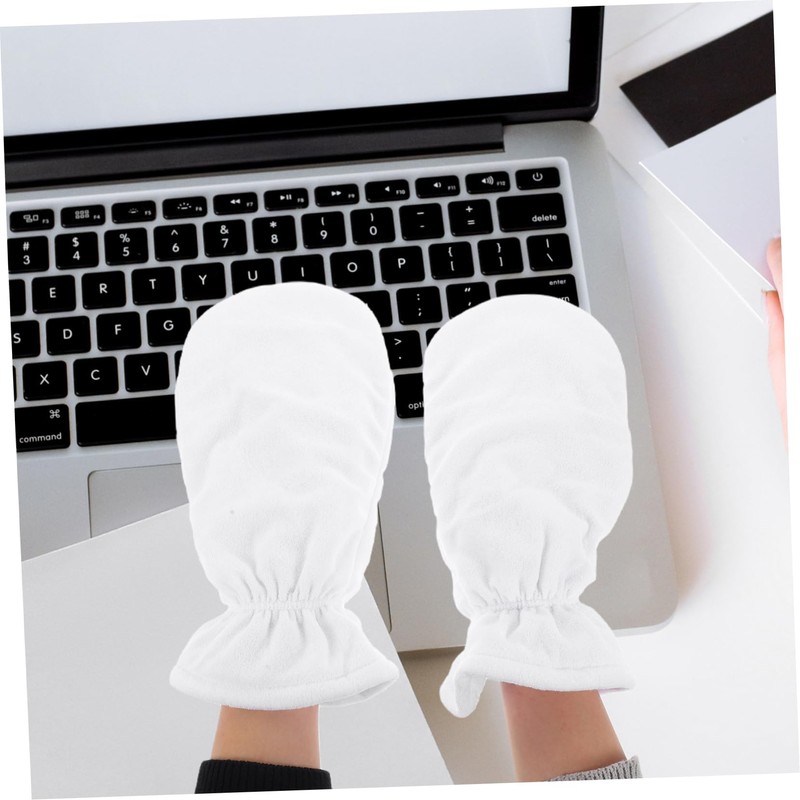 FOMIYES 1 Pair Care Wax Cuticle Heated Spa Hand Mittens