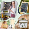 Konohan 3 Pairs Hummingbird Screen Door Magnets Double Sided Patio