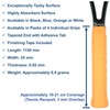 Tenletic MegaGripper Racket Overgrip Tape – Orange – 4-Pack –