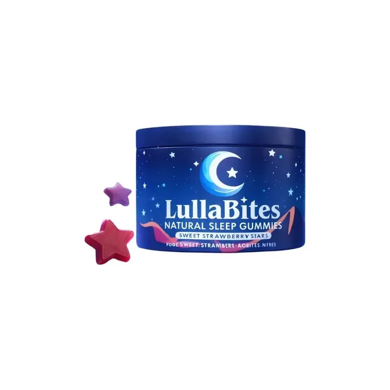 Gomitas Para Dormir Sin Melatonina Lullabites 60 Pzas
