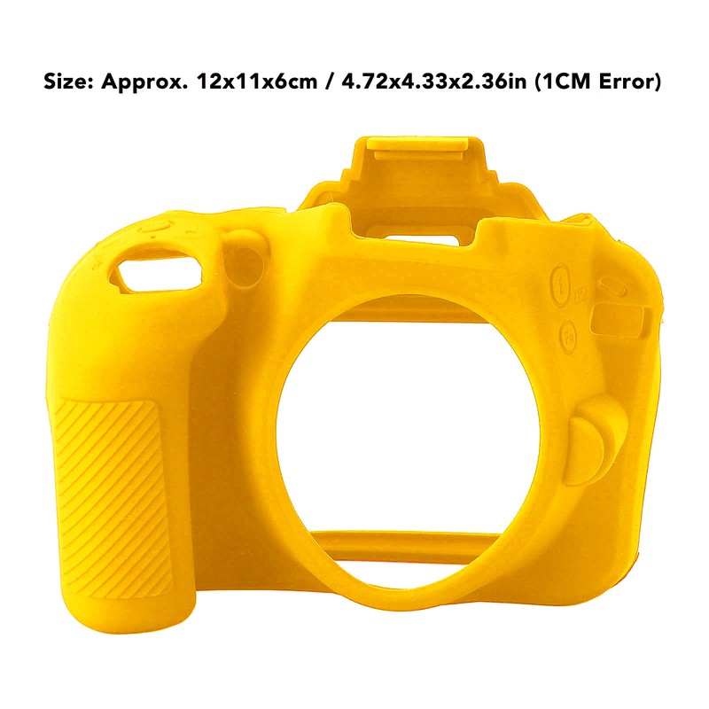 Silicone Camera Case for D3300 3400 Protective Housing Case Lightweight