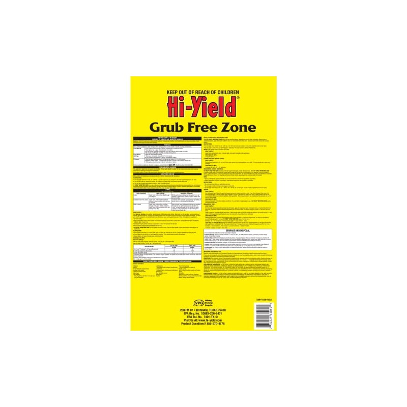 Hi-Yield (33064) Grub Free Zone (15 lbs.)
