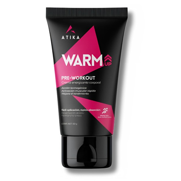 Atika Power WARM UP Crema Corporal Termogenica | Ejercicio Efectivo