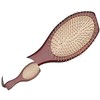 Oval Brush vs. Wave Brush Hair Brush 2ea