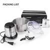 HOMEASY Meat Grinder Electric, Food Processor 2L Stainless Steel Meat