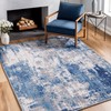 RELEANY Washable Area Rug 2'x3' Non-Slip Indoor Modern Abstract Low
