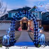 JMEXSUSS 2 Pack 100 LED Solar Rope Lights, IP65 Solar