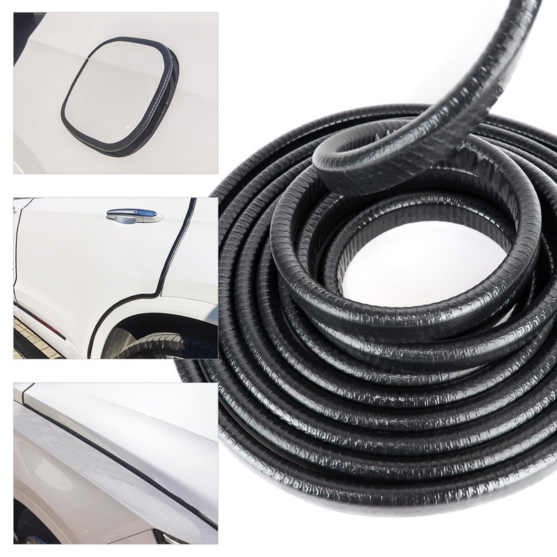 Rubber Edge Trim, U Channel Edge Trim with Metal Clips