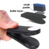 Mute Billiards Magnetic Pool Cue Chalk Holder Clip Clamp Portable