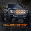 BooYu 8-pcs Sync Feature LED Emergency Strobe Lights Ultra Slim