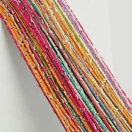 LBttnny Home Decor Sequin Curtain for Doorway,Door String Curtains Decorative Multicolor #2