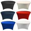 YOUR CHAIR COVERS - Stretch Spandex 5 ft Round Table