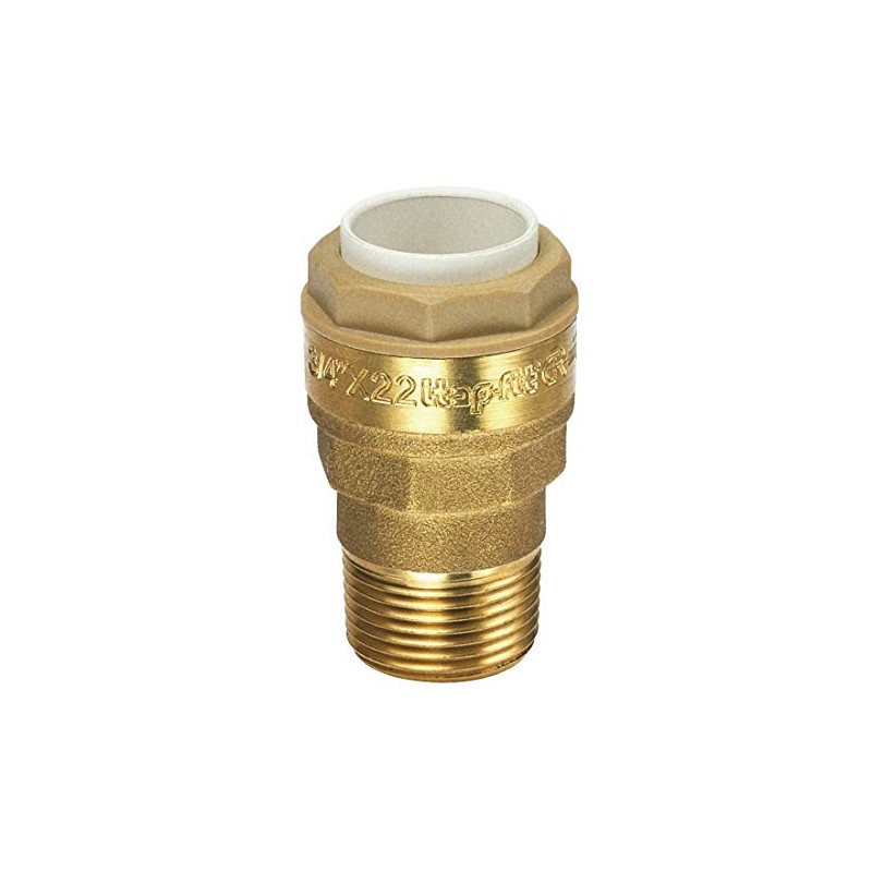 ITAP-FIT -IT615B012015 Straight Brass Connector for Copper Pipe Diameter 15