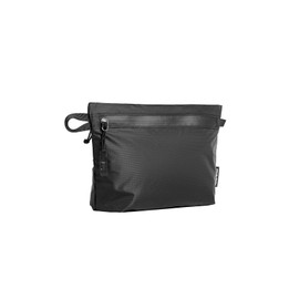 NextPacker Ultra Light Pouch with Double Side Zipper for Tech, Pen, Tool Kit, SIM Card, Toiletry & Cosmetics, Black, Expandable and versatile, ultra-lightweight accessory pouch with waterproof zippers