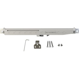 Stone Harbor Hardware Soft Close Set for Flat Sliding Door Tracks, Gray