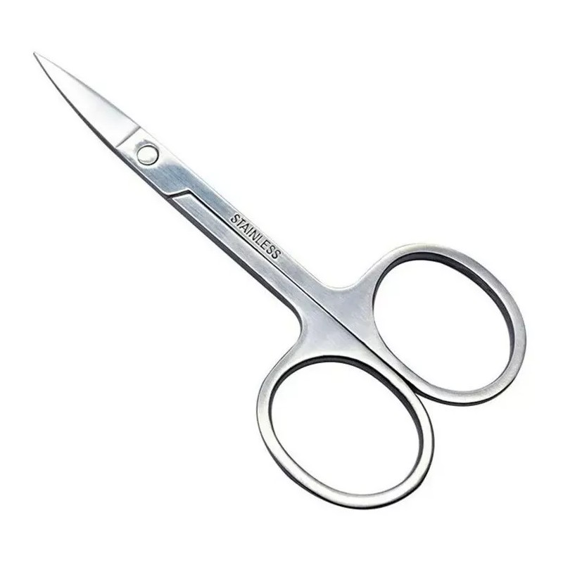 Fashionbeauty Tijera Para Cutícula Punta Recta Acero Inoxidable Manicure