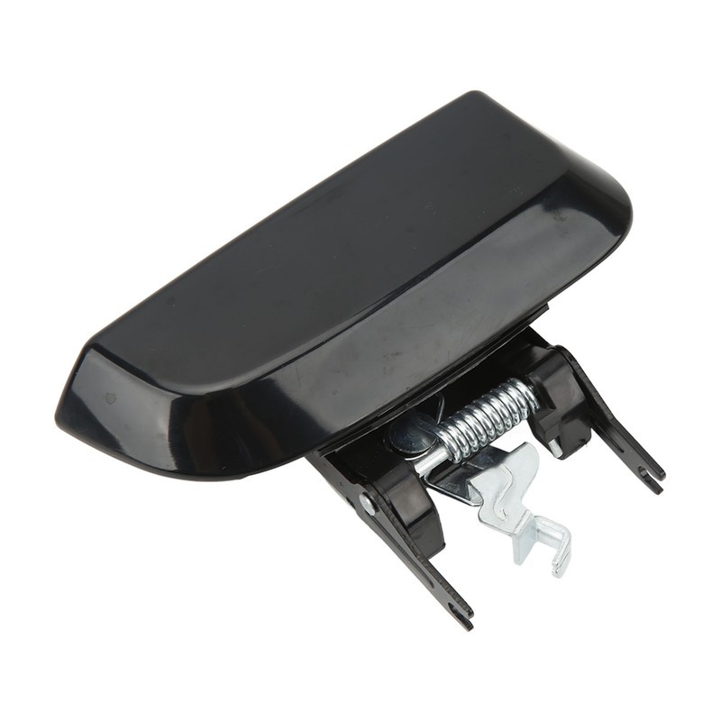 Car Rear Outer Exterior Door Handle Black ABS Replacement for