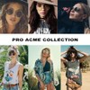 Pro Acme Retro Small Round Polarized Sunglasses for Men Women