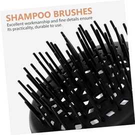 FOMIYES 3pcs Portable Scalp Scraper Scalp Massager Hair Scalp Exfoliator Brush Hotel Scalp Exfoliator