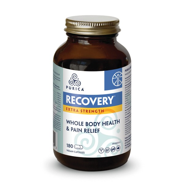 PURICA Purica Recovery Extra Strength Joint Support Supplement, 180 Vegan