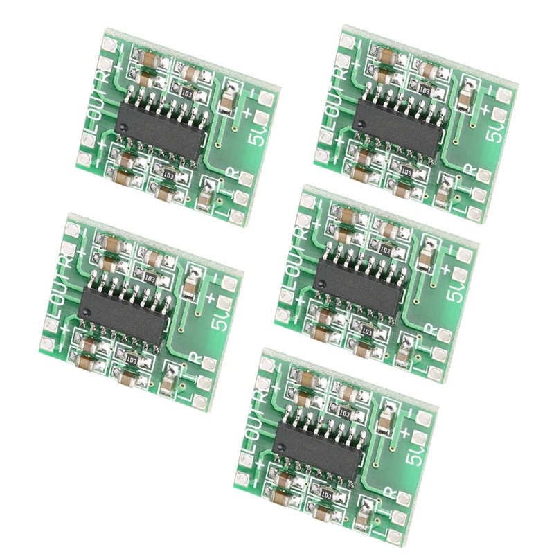 Dual Channel Power Amplifier, Audio Power Amplifier Module 2.5V-5.5V 3W+3W