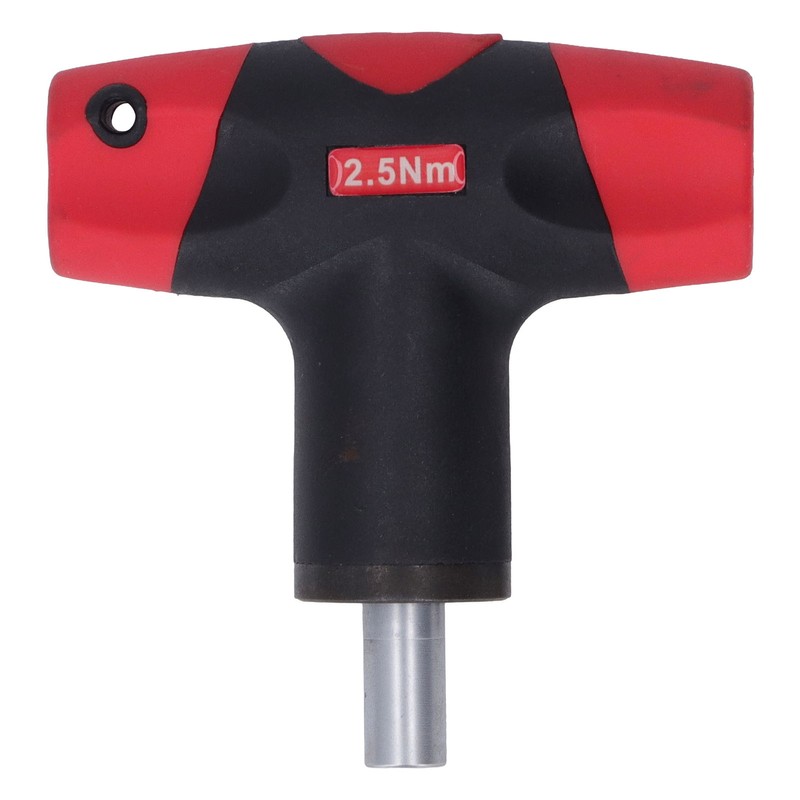 T Handle Wrench Fixed Torsion Chrome Vanadium Steel 1/4in Hex