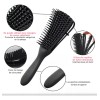 15pz Peine De Masaje De Pulpo Adecuado Para Cabello Rizad