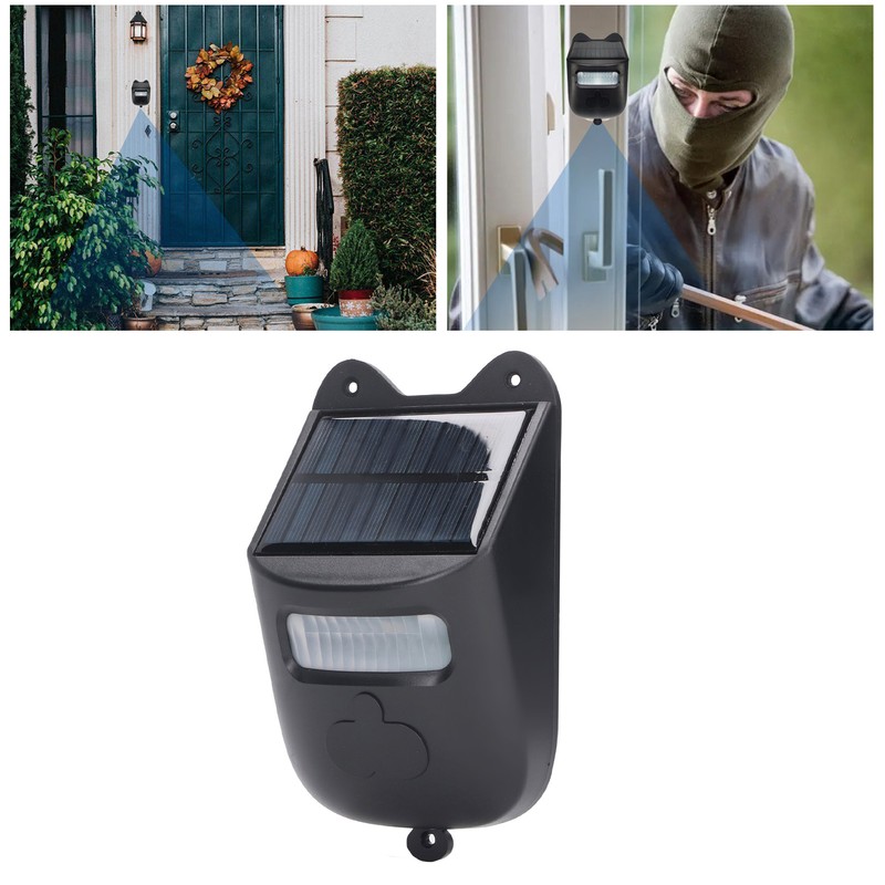 Driveway Alarm Solar Infrared Intelligent Induction IP65 Waterproof Welcome Doorbell