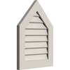 Ekena Millwork GVWPE24X3202SDPPI-09 Peaked Top Gable Vent Decorative Face, 24"