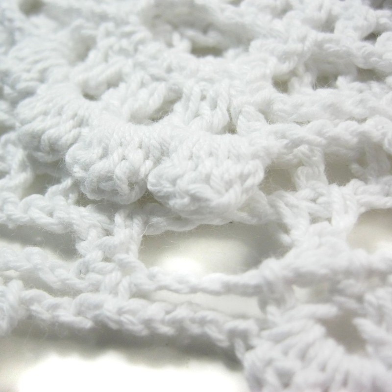 kilofly Handmade Crochet Round Cotton Lace Table Placemats Doilies Value