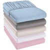 Children's Fitted Sheet 70 x 140 cm Blue 100% Organic