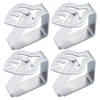 Lithyc Pack of 4 Tablecloth Clips - Table Clips for