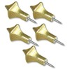 Easter Vigil Service Accessory Pack of 5 Gold Nails for Cross on Paschal Candle