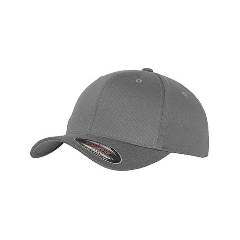 Flexfit Wooly Combed Unisex Cap Dark Grey S-M, darkgray