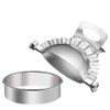 ABOOFAN 2pcs Dumpling Maker Set Stainless Steel Dumpling Mould Ravioli