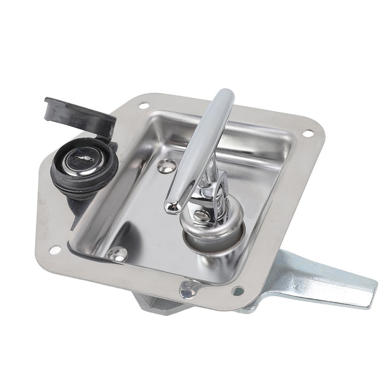 T Handle Latch Stainless Steel Polished Appearance Truck Toolbox Lock