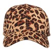 BUZZxSELECTION CAP148 Women's Cap Hat Leopard Animal Design Casual