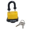 4 Keyed Alike 40mm Water Resistant Waterproof Padlocks 4 Locks