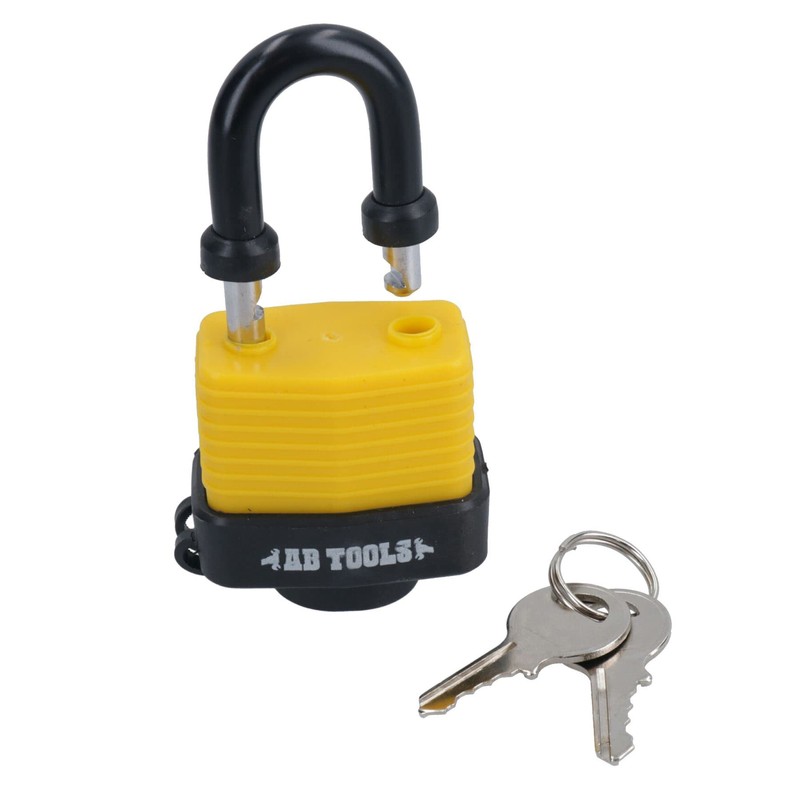 4 Keyed Alike 40mm Water Resistant Waterproof Padlocks 4 Locks
