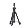 Adjustable Metal Tripod Wig Stand for Mannequin Heads, Black Plastic