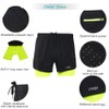 LIXADA Men's 2-in-1 Running Shorts Quick Drying Breathable Active Training