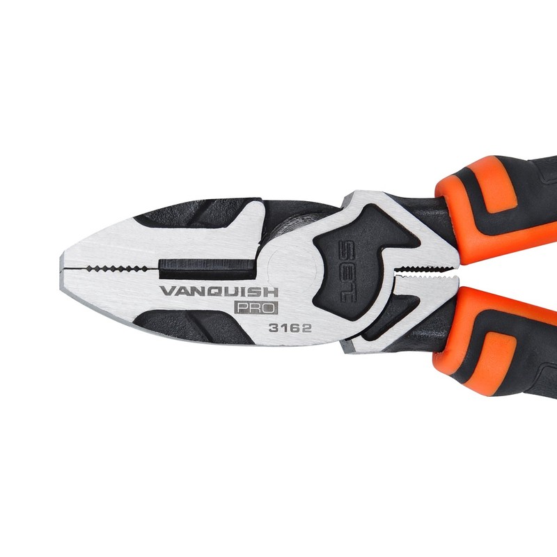 VANQUISH 3162 High-Leverage Linesman Pliers - 7"/ 175mm