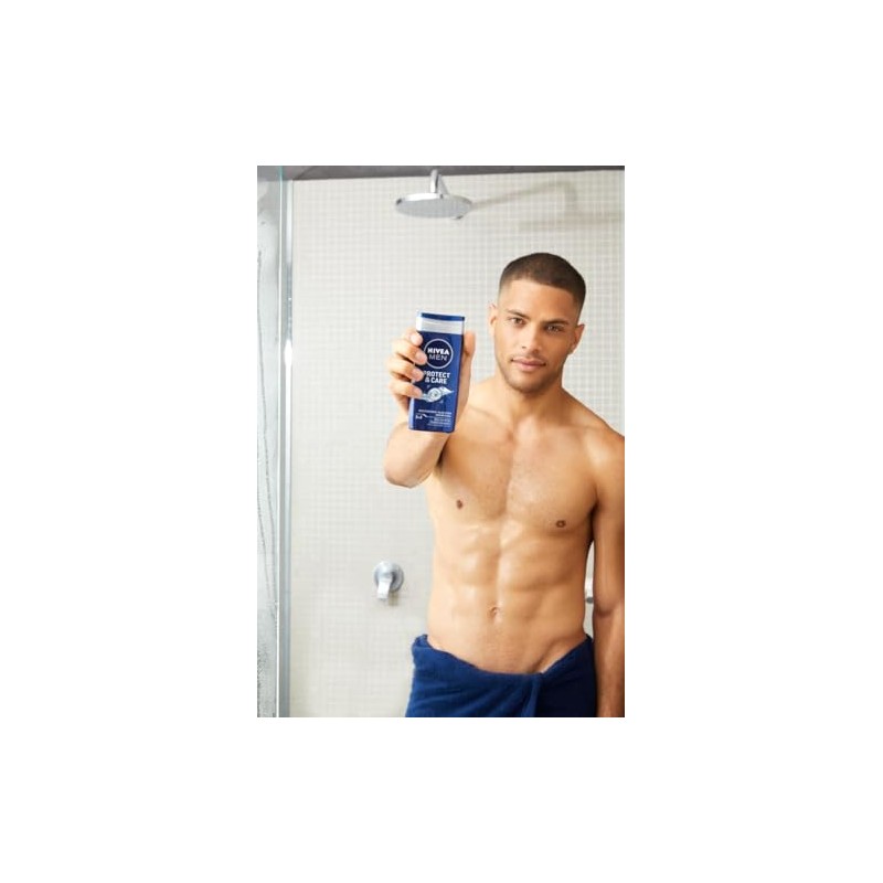 NIVEA MEN Protect & Care Nourishing Shower Gel for Men