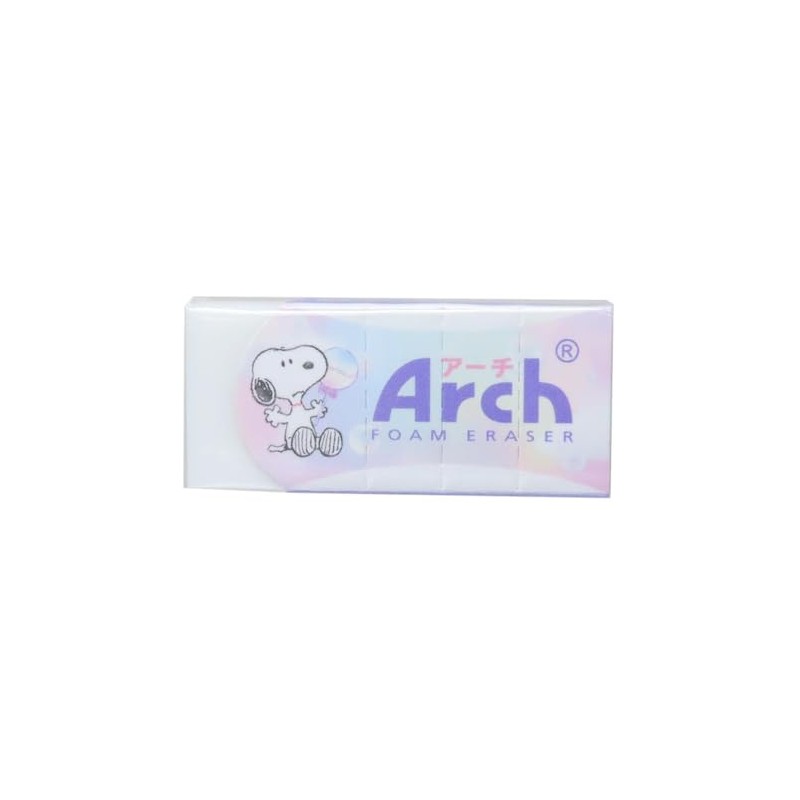 Snoopy [Eraser] Arch Mini Eraser/Melting BUBBLE New Entrance Peanuts