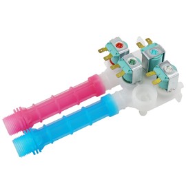 134637810 Water Inlet Valve OEM by Blutoget (5 YEAR WARRANTY) - Compatible with Frigi-daire Ken-more Electrolux Crosley Washing Machine - Replaces 134637800,7134637810,AP4368791,PS2349248, 1482877