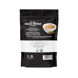 Organic Side - Organic Maca Negra Powder 100 gr - USDA - Superalimento