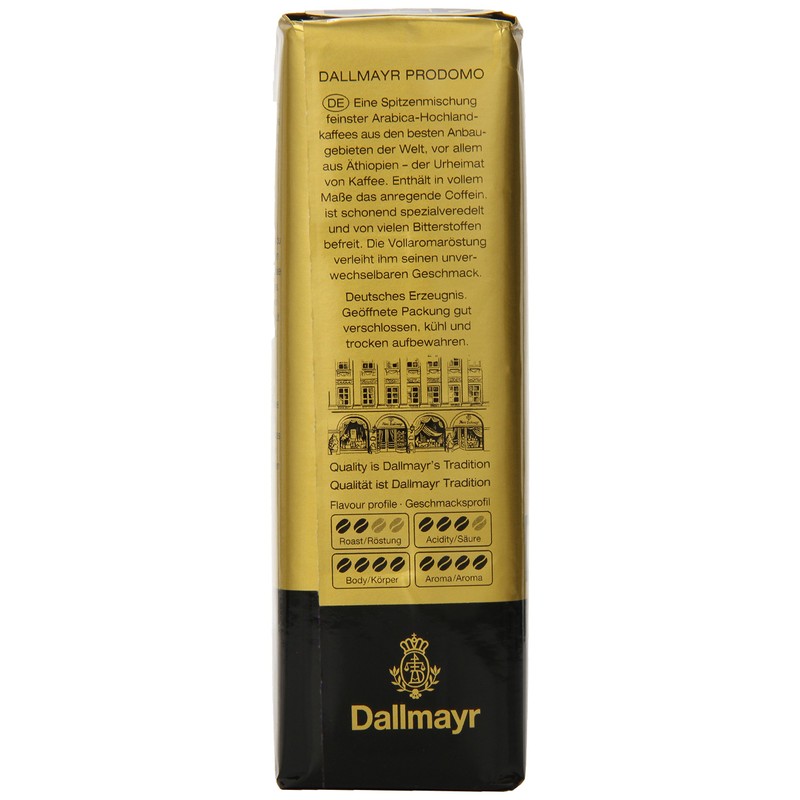 Dallmayr Gourmet Coffee, Prodomo (Ground), 8.8 Ounce (Pack of 3)